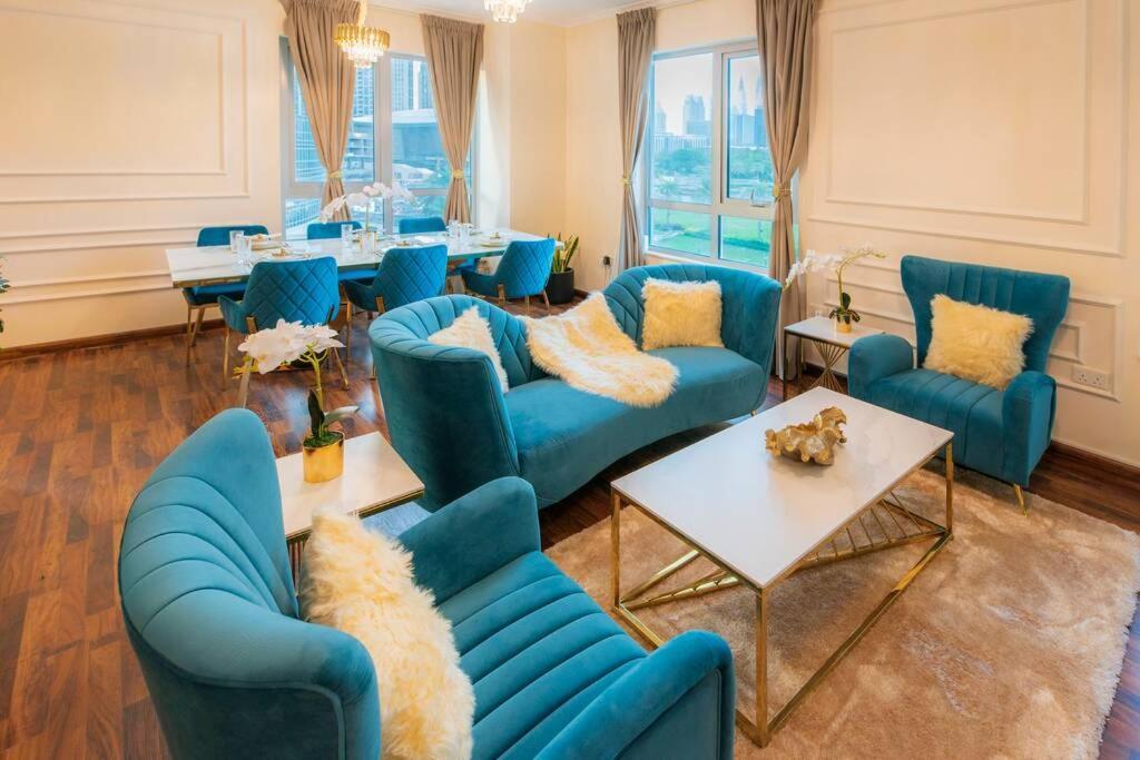 First Class 2Br With Full Burj Khalifa And Fountain View 迪拜 外观 照片