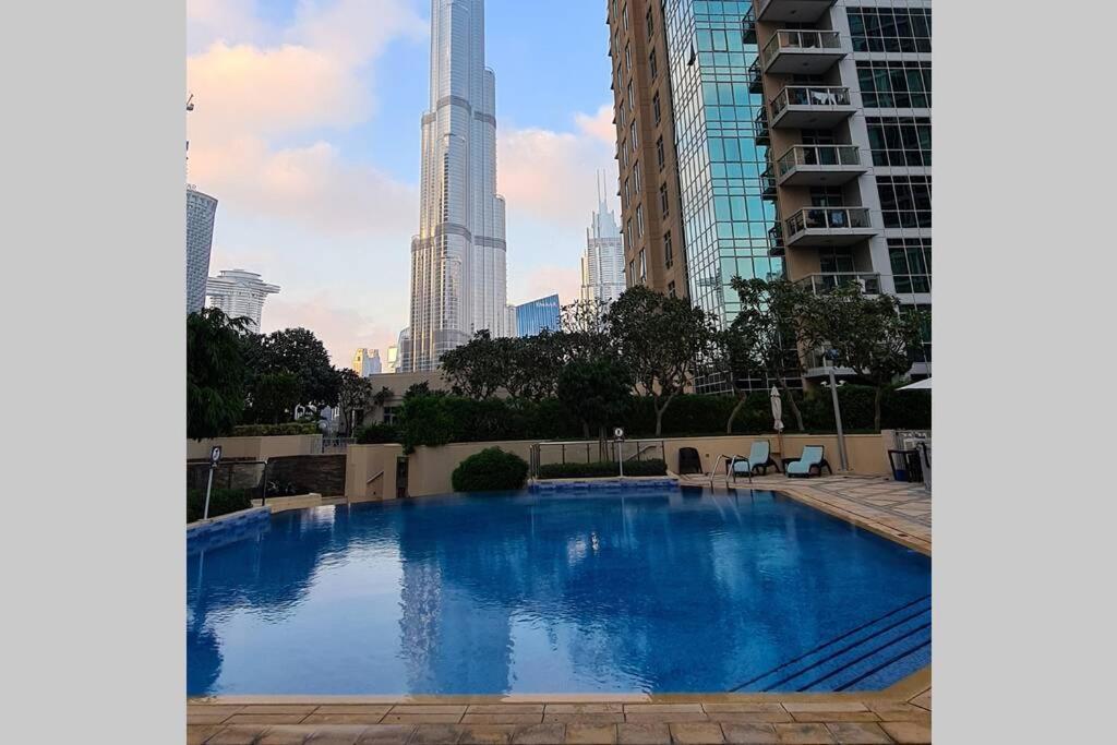 First Class 2Br With Full Burj Khalifa And Fountain View 迪拜 外观 照片